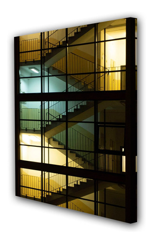 Cuadro 40x60cm Escaleras Arquitectura Ventana M4