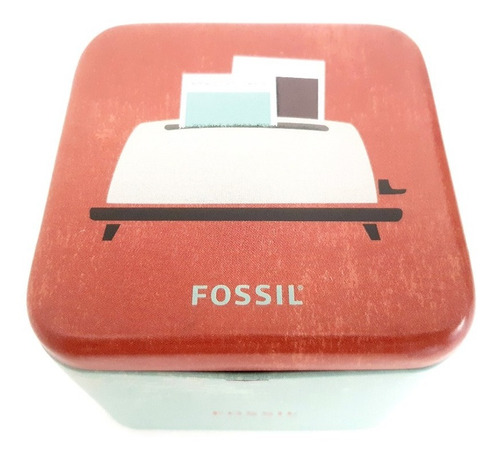 Caixa Estojo Fossil Warm Memories Relógio Seminova Original