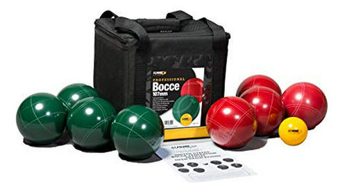 Juego De Bocce Profesional St Pierre, Verde-morado, 107mm