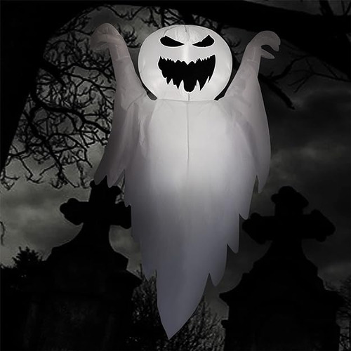 Fantasma Inflable De Halloween De 5 3 Pies Para Exteriores D