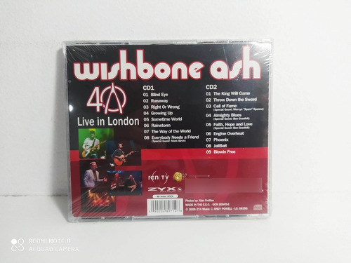 Wishbone Ash - 40th - Live In London - Lacrado!!