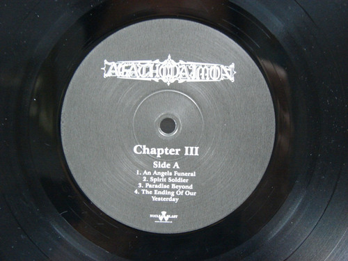 Vinilo Agathodaimon Chapter Iii Alemania 2001 Ed + Inserto + (Usado)