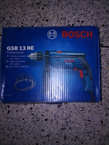 Taladro  Bosch Profecional Gsb 13 Re De 1/2 De 600w