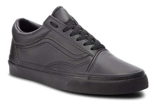 Tenis Old Skool Originales Blanco Negro Piel Classic Fu | Meses sin intereses