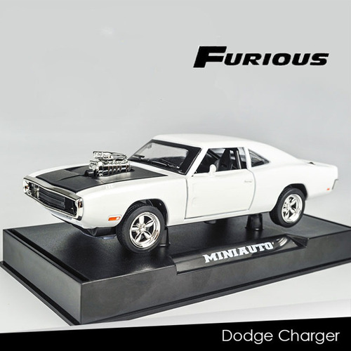 Rapido Y Furioso Dodge Challenger Miniatura Metal Autos 1:32