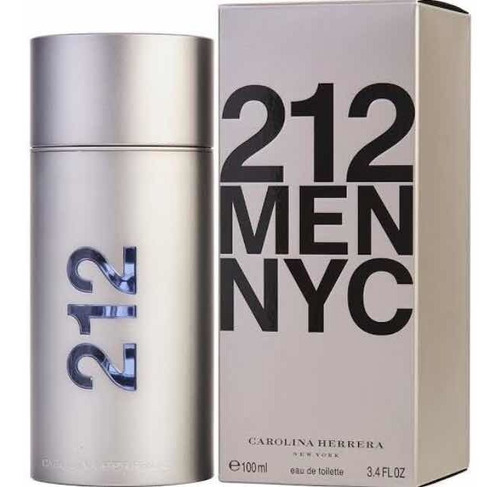 Perfume 212 Men De Carolina Herrera Para Hombre De 100ml