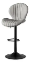 Comprar Taburete Banqueta Cromado C\u002Fposapie Estética Fremont Blanco