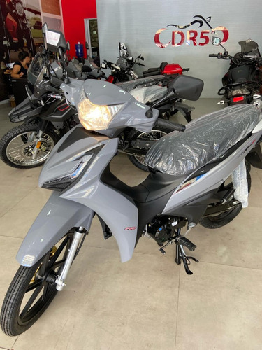 Shineray Rio Cinza 125 Cc Até 48x No Financiamento