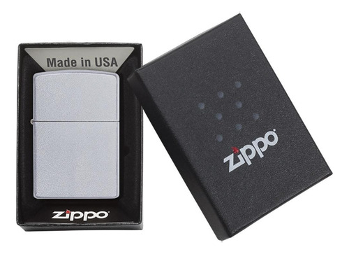 Encendedor Zippo Zp205 Satin Chrome /jordy