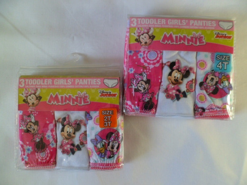 Kit 3 Blumers Little Pony Y Hello Kitty Para Niña 2y3 Años 