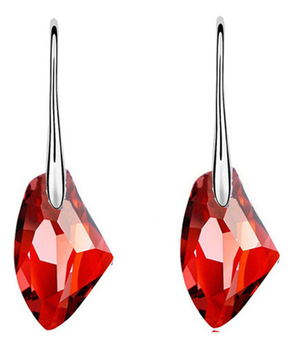 Pendientes De Cristal Austriaco Con Diamantes De Imitación D