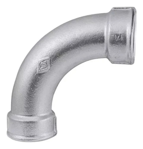Curva Galvanizada 90° - 2.1/2'' - Poço Artesiano 10 Unidades