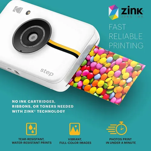 Kodak Step Camera - Cámara Instantánea Zink