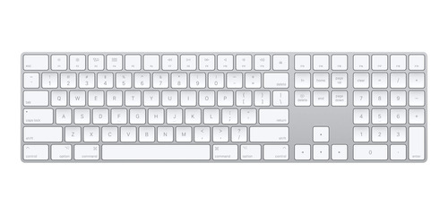 Teclado Y Mouse Apple Mágico Con Numérico - Inglés De  Fr32w