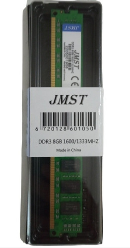 Imagen 2 de 2 de Memoria Ram Ddr3 8gb 1600/1333mhz Para Pc Escritorio