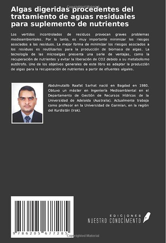 Algas Digeridas Procedentes Del Tratamiento De Aguas Residua