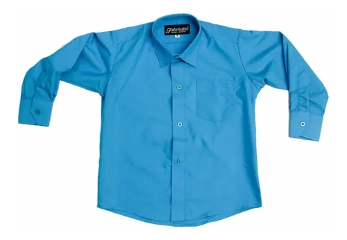 Camisa color turquesa new arrivals