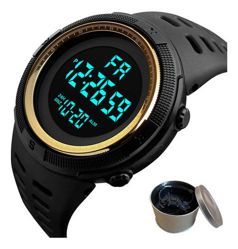  Reloj Deportivo Para Hombre Digital Impermeable Electrónico