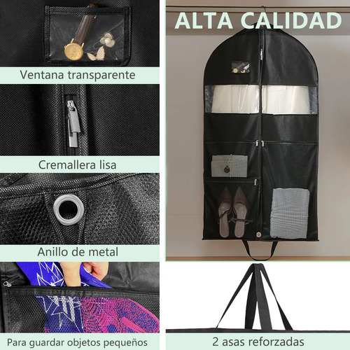 3 Bolsas Protectoras A Prueba De Polvo Para Ropa Engrosado