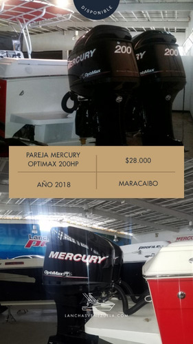 Imagen 2 de 7 de Motores Mercury Optimax 200 Hp Lv700