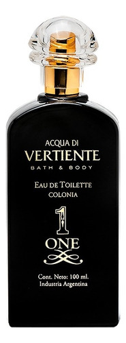 Colonia One Men Vertiente X 100 Ml. C/est.