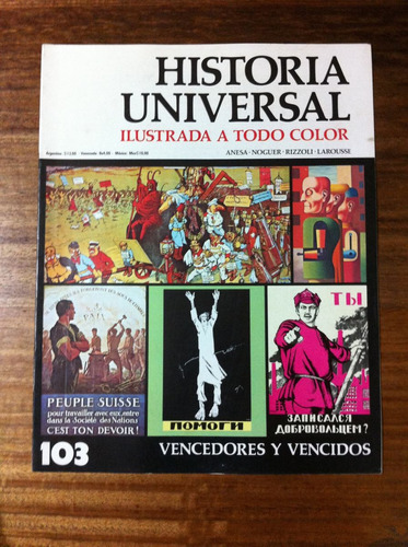 Enciclopedia Historia Universal Ilustrada Fascículo Nº 103