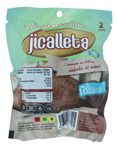 Galleta Nutritiva Sabor Chocolate