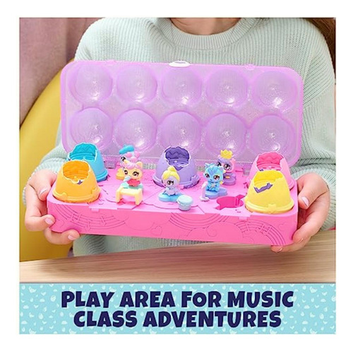 Hatchimals Alive, Cartón Con 5 Minifiguras En Huevos Que Se