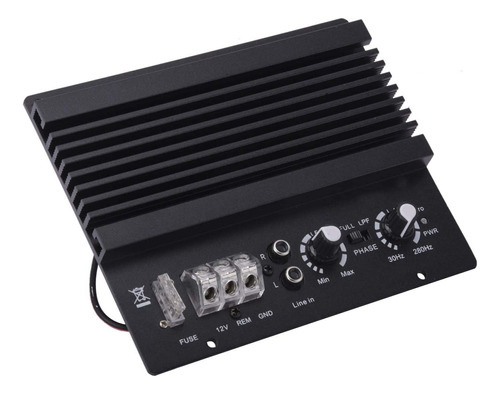 Amplificador De Audio Para Coche De 1000 W, Potente Subwoofe