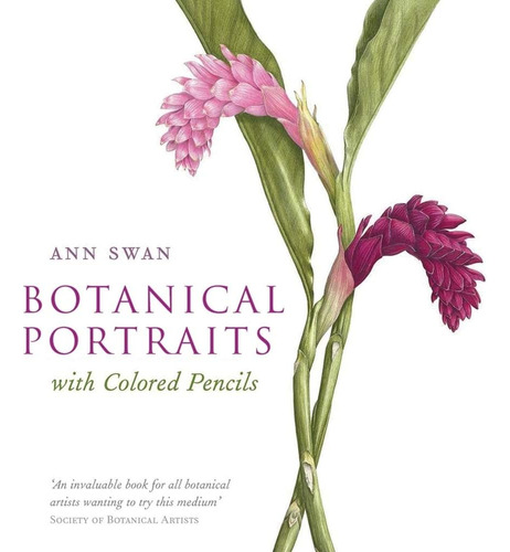 Libro Retratos Botánicos Con Lápices De Colores-inglés