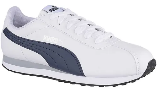 Tenis Puma Turin Blanco Y Gris Envio Gratis