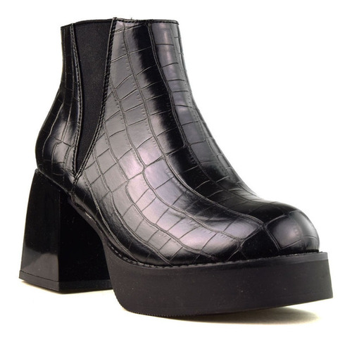 Imagen 2 de 2 de Bota Casual Taco Alto Korium Anastacia