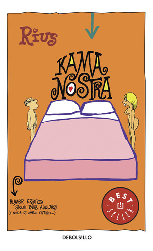 Colección Rius - Kama Nostra, de Rius. Serie Bestseller Editorial Debolsillo, tapa blanda en español, 2014