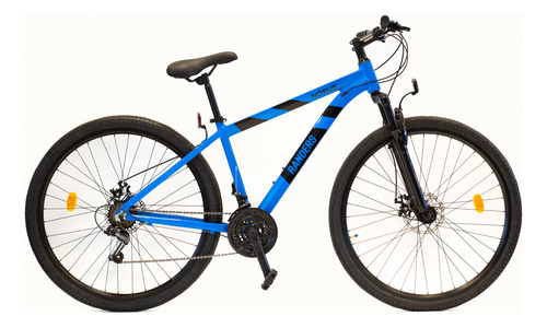 Bicicleta Mtb Randers Horus R29 Cuadro Talle M Accesorios Shimano Azul Con Negro Body