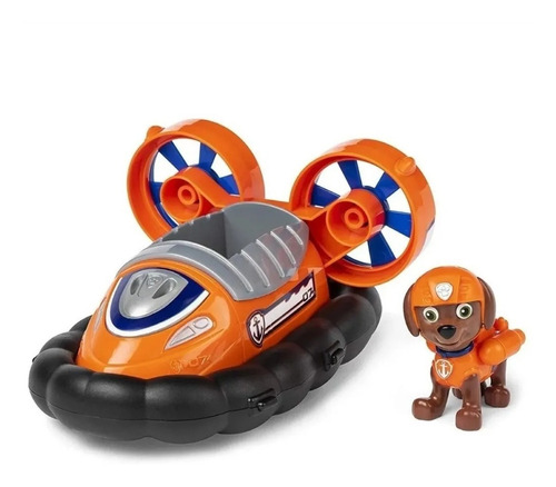 Imagen 3 de 4 de Paw Patrol Auto Mediano C/figura -zuma Hovercraft- Original