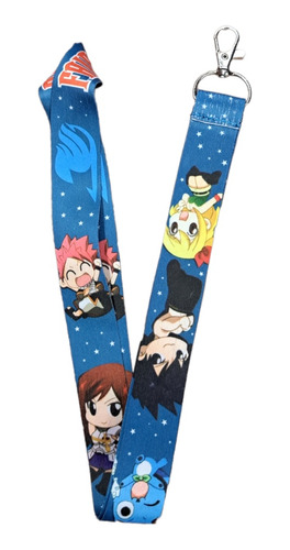 Cintas Para Llaves Llavero Lanyard De Fairy Tail Anime