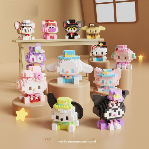 Mini Bloques 3d Rompecabezas K273 Q Santa Claus