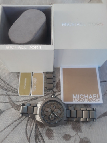Michael Kors Titanium Chronograph Watch Mk8530