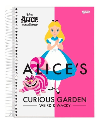 Kit 4 Cuadernos Alicia En El País De Las Maravillas 96 Hojas 1 Asignatura