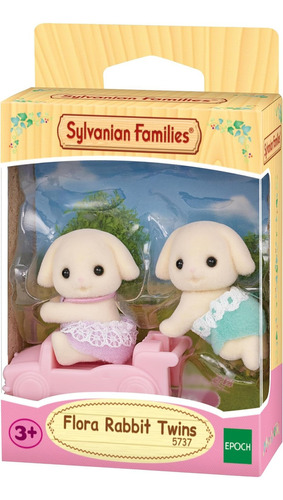 Sylvanian Families Gêmeos Coelhos Floral - Epoch