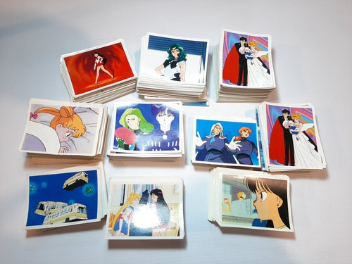 Imagen 7 de 8 de Figuritas Sailor Moon 1996 Holográficas Orig. Set X 4 Ro 211