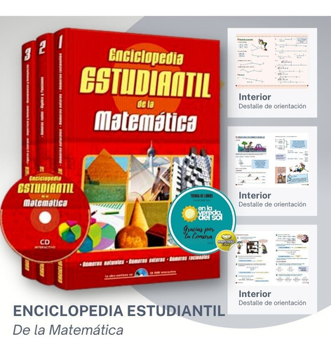 Enciclopedia Estudiantil De La Matemática 3 Tomos