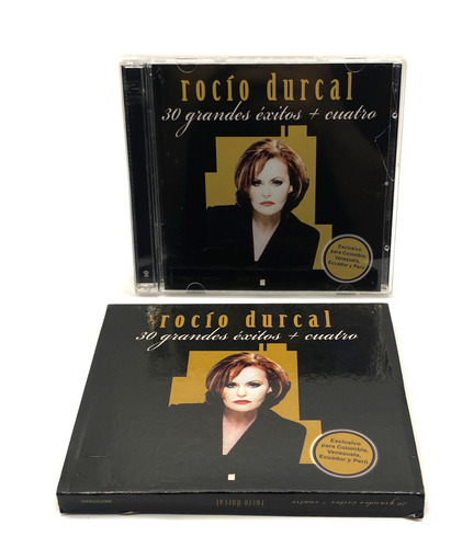 Cd Rocío Dúrcal 30 Grandes Éxitos + Cuatro / Excelente