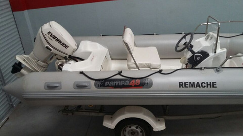 Pampa El Mejor Semi 4,9 Mts Con Yamaha 40 Hp 4 Tiempos