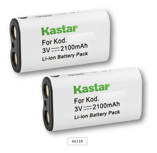 (2) Baterias Mod. 66118 Para Nikon Coolpix 2200