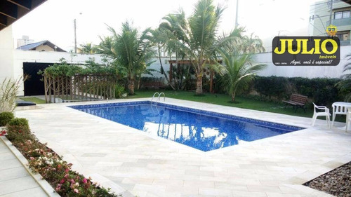 Imagem 7 de 30 de Casarão Mansão Alto Padrão Solemar Praia Grande Próximo Ao Flórida Aceita Financiamento Lado Praia - Ca2946