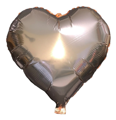 3 Globos Metalicos Corazon 45 Cm Helio Colores 14 Febrero