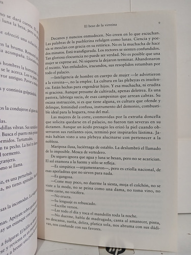 El Beso De La Virreina, José Luis Gómez, Primera Edición (Usado)
