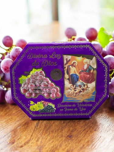 Veladoras De Uva Aromáticas Set De 12 Para El Hogar Evento Violeta Uva