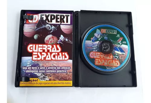 Cd De Jogos Expert Guerras Espaciais + De 60 Jogos